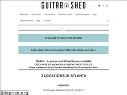 Sites similar to guitarshedatl.com