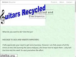 Sites similar to guitarsrecycled.eu