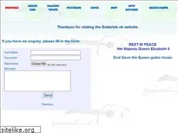 Sites similar to guitartab.co.uk