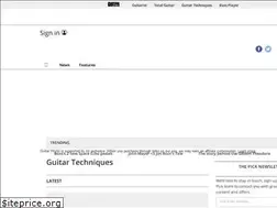 Sites similar to guitartechniques.com