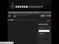 Sites similar to guitarverdict.com