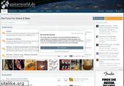 Sites similar to guitarworld.de