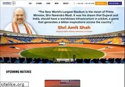 Sites similar to gujaratcricketassociation.com