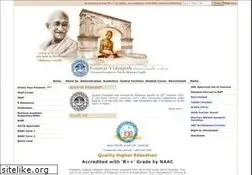 Sites similar to gujaratvidyapith.org