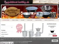 Sites similar to gulasovekotliky.sk