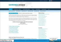 Sites similar to gulfbusinessdatabase.com