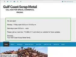 Sites similar to gulfcoastscrapmetal.com