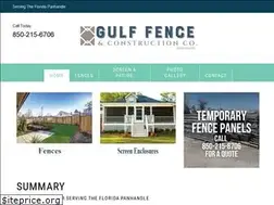Sites similar to gulffencecon.com