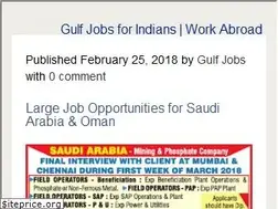 Sites similar to gulfjobs-indians.blogspot.com