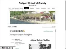Sites similar to gulfporthistoricalsociety.org