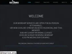 Sites similar to gulfshoreschurchofchrist.org