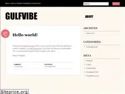 Sites similar to gulfvibe.wordpress.com