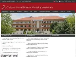Sites similar to gulsehirmyo.nevsehir.edu.tr