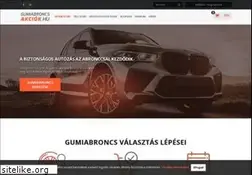 Sites similar to gumiabroncsakciok.hu