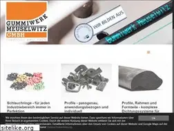 Sites similar to gummiwerk-meuselwitz.de