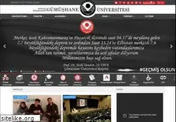 Sites similar to gumushane.edu.tr