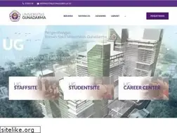 Sites similar to gunadarma.ac.id