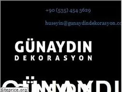 Sites similar to gunaydindekorasyon.com