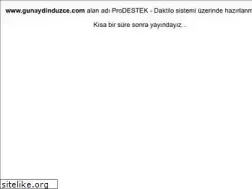 Sites similar to gunaydinduzce.com