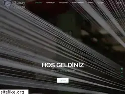 Sites similar to gunaytekstil.com