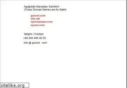 Sites similar to guncel.com