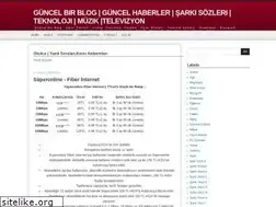 Sites similar to guncel1blog.blogspot.com