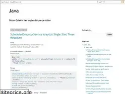 Sites similar to gunceljava.blogspot.com