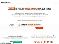 Sites similar to guncelkonu.com