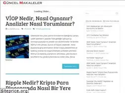 Sites similar to guncelmakaleler.com
