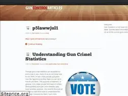 Sites similar to guncontrolarticles.net