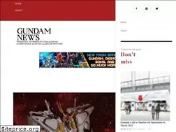 Sites similar to gundamnews.org