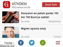 Sites similar to gundem.me