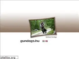 Sites similar to gundogs.hu