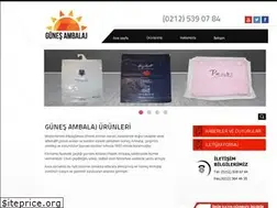 Sites similar to gunesambalaj.com.tr