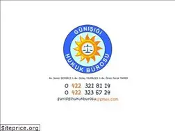 Sites similar to gunisigihukuk.gen.tr