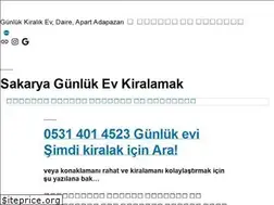 Sites similar to gunlukevsakarya.com