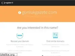 Sites similar to gunlukgazete.com