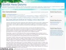 Sites similar to gunlukhavadurumu.wordpress.com