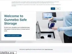 Sites similar to gunnebosafestorage.com