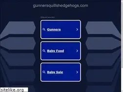 Sites similar to gunnersquillshedgehogs.com