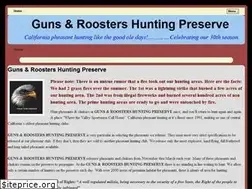 Sites similar to gunsandroostershunting.com