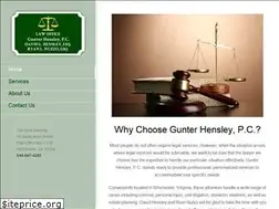Sites similar to gunterhensley.com