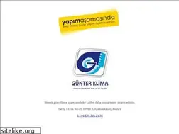 Sites similar to gunterklima.com.tr