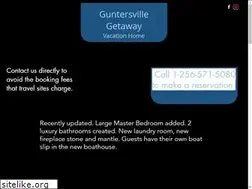 Sites similar to guntersvillegetaway.com