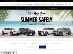 Sites similar to gunthervolvo.com
