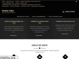 Sites similar to gunturcabs.com