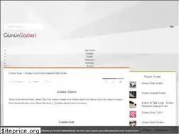 Sites similar to gununsozleri.com