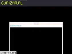 Sites similar to gupizna.pl
