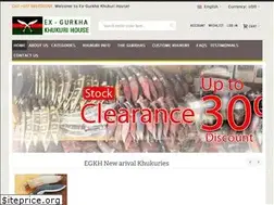 Sites similar to gurkhablades.com