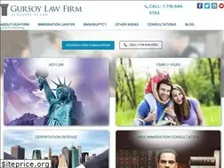 Sites similar to gursoylaw.com
